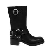 Steve Madden En-Route Boots Black, Dam