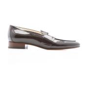 Attilio Giusti Brun Lackläder Penny Loafers Brown, Dam