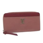 Louis Vuitton Vintage Pre-owned Laeder plnbcker Pink, Dam