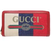 Gucci Vintage Pre-owned Canvas plnbcker Multicolor, Dam