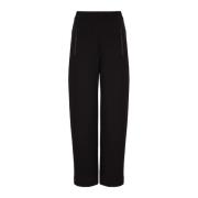 Emporio Armani Trousers Black, Dam