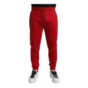 Dolce & Gabbana Sweatpants Red, Herr