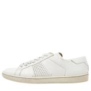 Yves Saint Laurent Vintage Pre-owned Laeder sneakers White, Dam