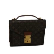 Louis Vuitton Vintage Pre-owned Canvas louis-vuitton-vskor Brown, Dam