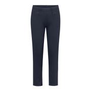 LauRie Slim-fit Trousers Blue, Dam