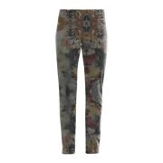 LauRie Slim-fit Jeans Multicolor, Dam