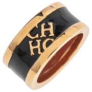 Carolina Herrera Pre-owned Pre-owned Plast ringar Black, Dam