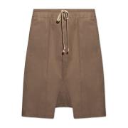 Rick Owens Lädershorts Brown, Herr