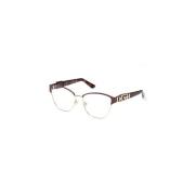 Guess Stiliga Mörkbruna Glasögon Brown, Unisex