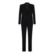 Tom Ford Single Breasted Suits Black, Herr