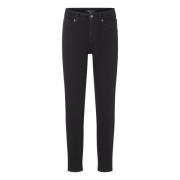 Cambio Skinny Jeans Black, Dam