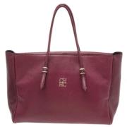 Carolina Herrera Pre-owned Pre-owned Laeder totevskor Red, Dam