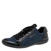 Prada Vintage Pre-owned Nylon sneakers Black, Dam