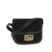 Celine Vintage Pre-owned Canvas celine-vskor Black, Dam