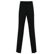 Lardini Straight Trousers Black, Herr