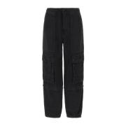 Isabel Marant Étoile Straight Jeans Black, Dam