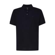 Emporio Armani Polo Shirts Black, Herr