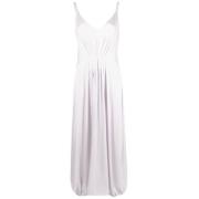 Giorgio Armani Maxi Dresses Purple, Dam