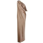 Max Mara Bronze Opera One Shoulder Klänning Gray, Dam