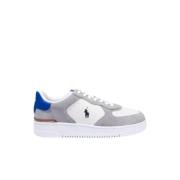 Polo Ralph Lauren Lyxigt Läder Court Sneaker Master Multicolor, Herr