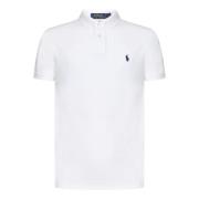 Ralph Lauren Elegant Vit Polo T-shirt för Män White, Herr