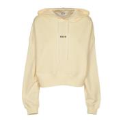 Msgm Hoodies Beige, Dam