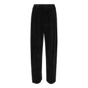 T by Alexander Wang Wide Trousers Black, Dam