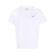 Coperni Logo Print Bomull T-Shirt White, Herr