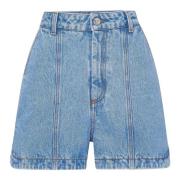 MVP wardrobe Denim Shorts för Kvinnor Blue, Dam