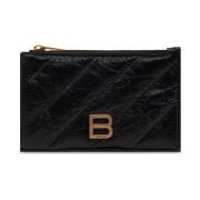 Balenciaga Korthållare med logotyp Black, Unisex