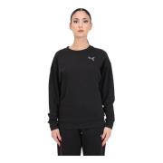 Puma Sweatshirts Black, Dam