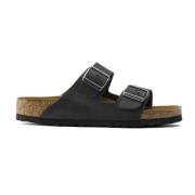 Birkenstock Sandaler Arizona Soft Footbed Birko-Flor Black, Herr