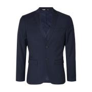 Selected Homme Blazers Blue, Herr