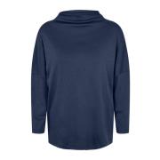 LauRie Esther Jersey Blouse Nordic Blue Blue, Dam