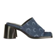 Marine Serre Shoes Blue, Dam