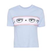 Chiara Ferragni Collection T-Shirts Blue, Dam