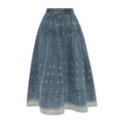 Ulla Johnson Astrid denimkjol Blue, Dam