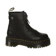 Dr. Martens Jetta dragkedjestövlar Black, Dam