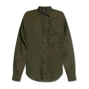 Dsquared2 Lagad skjorta Green, Dam