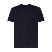 Emporio Armani T-Shirts Blue, Herr