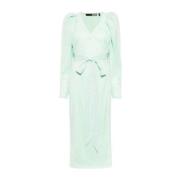 Rotate Birger Christensen Midi Dresses Green, Dam