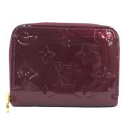 Louis Vuitton Vintage Pre-owned Laeder plnbcker Red, Dam