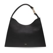 Furla ‘Nuvola Large’ hobo väska Black, Dam