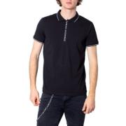 Armani Exchange Polo Shirts Black, Herr