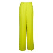 Elisabetta Franchi Trousers Yellow, Dam