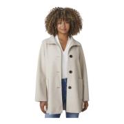 Junge Light Jackets Beige, Dam