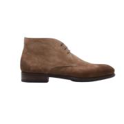 Magnanni Beige Mocka Chelsea Boot Brown, Herr