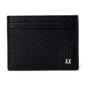 Armani Exchange Wallets Cardholders Black, Herr