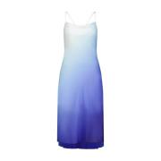 Patrizia Pepe Midi Dresses Blue, Dam