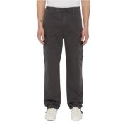 Dickies Straight Trousers Gray, Herr